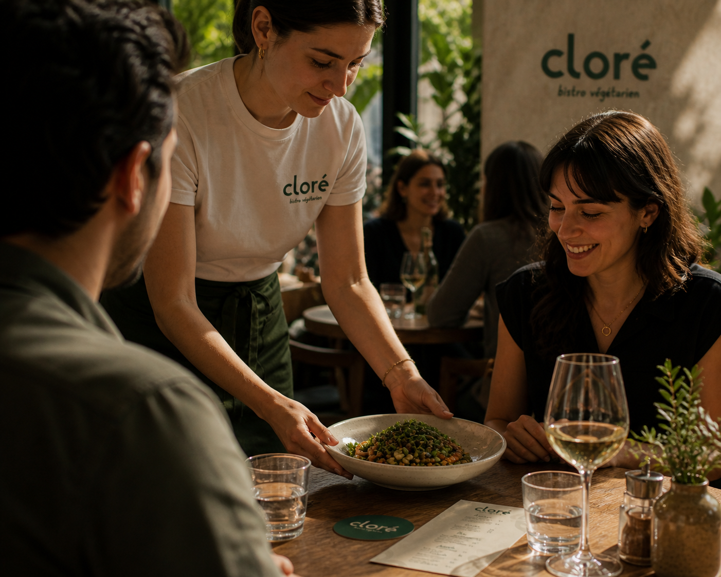 Image 5 du projet Cloré Bistro Végétarien
